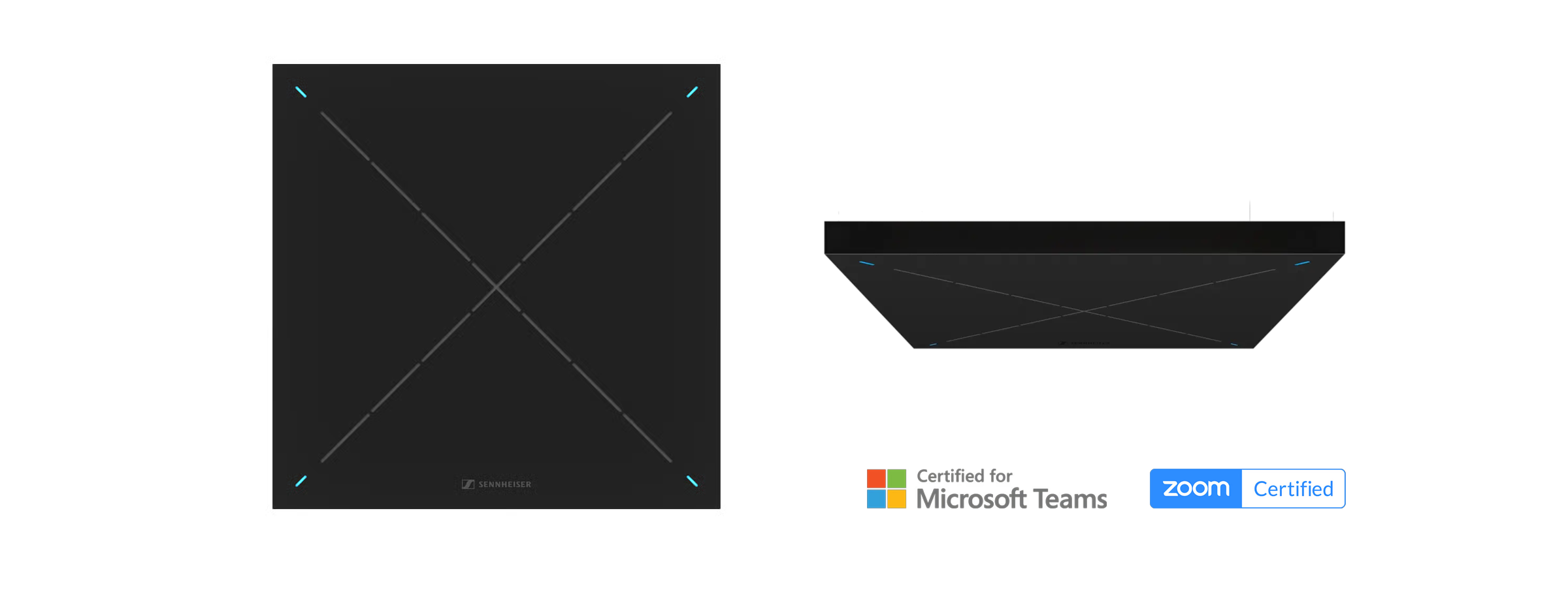 SENNHEISER TeamConnect Ceiling 2 Black シーリングマイク