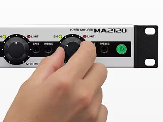 設定および操作が簡単なシンプルなデザイン